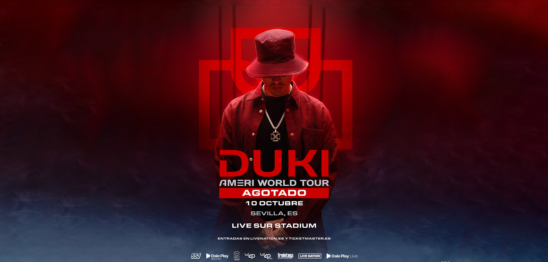 Póster o imagen de gira mundial de Duki